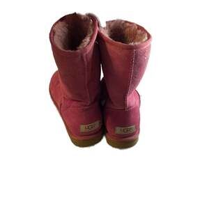 UGG Classic Short II Redwood Water-Resistant Suede Boots